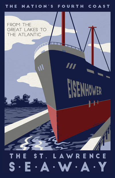 Seaway Travel Poster